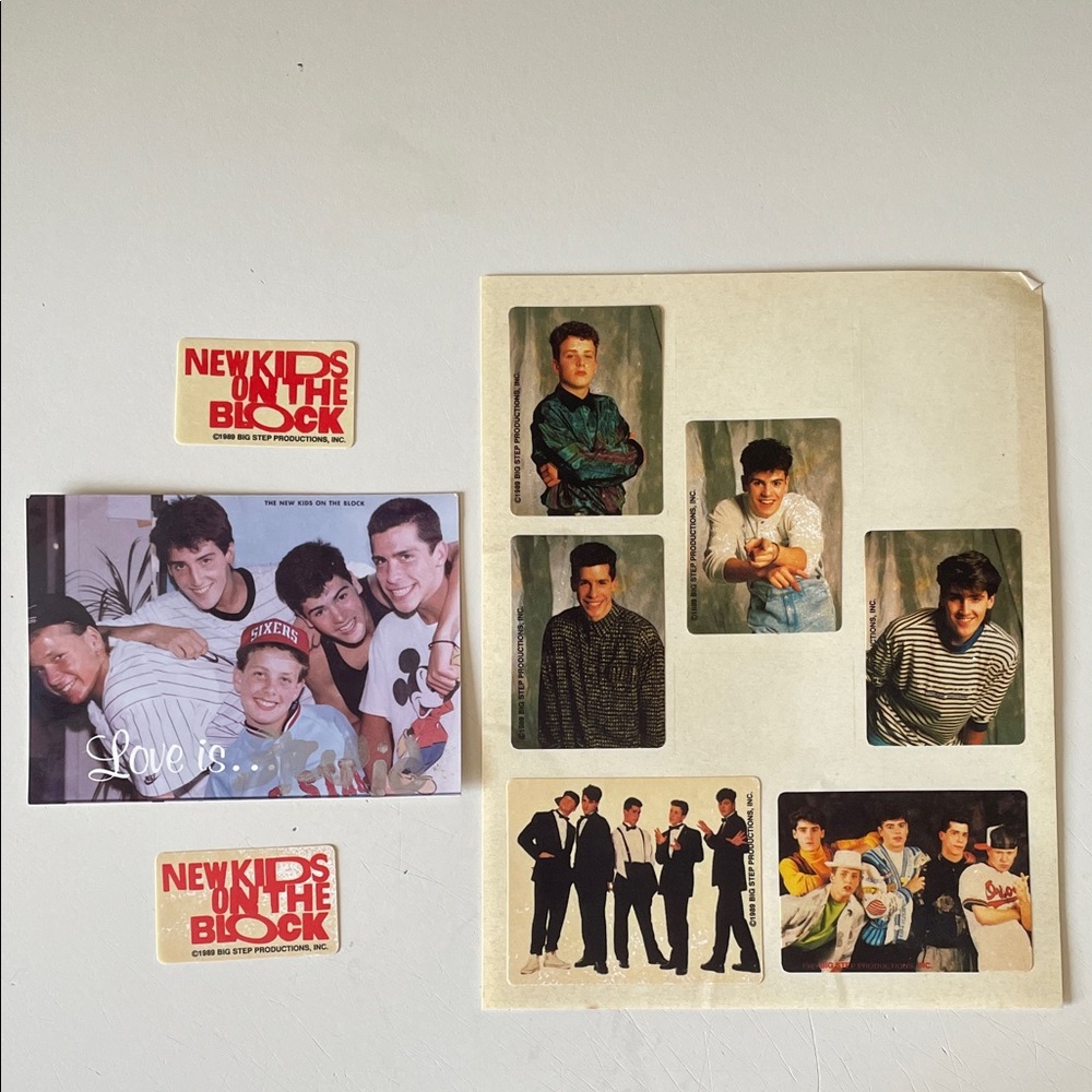 New Kids on the Block Memorabilia Set